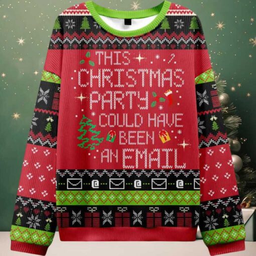 This Party Could Have Been an Email Ugly Christmas Sweater
