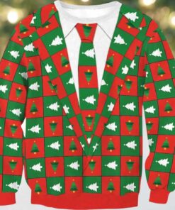 Tree Suit Ugly Christmas Sweater