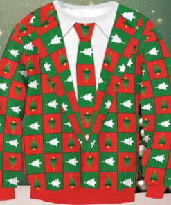 Tree Suit Ugly Christmas Sweater
