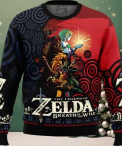 Triforce Zelda Ugly Christmas Sweater _ Anime Ape