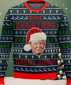 Trump Make Christmas Great Again Ugly Christmas Sweater