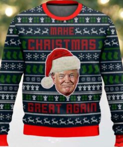 Trump Make Christmas Great Again Ugly Christmas Sweater