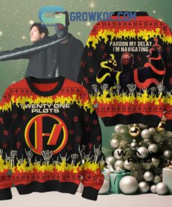 Twenty One Pilots Pardon My Delay I’m Navigating Ugly Sweater