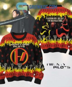 Twenty One Pilots Pardon My Delay I’m Navigating Ugly Sweater