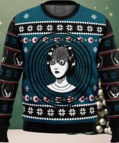 Uzumaki Junji Ito Ugly Christmas Sweater
