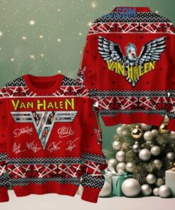 Van Halen Is All I Want For Christmas Holidays Ugly Sweater