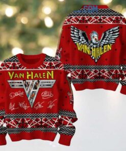 Van Halen Is All I Want For Christmas Holidays Ugly Sweater