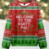 Eat The Rich Frog Ugly Christmas Sweater