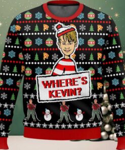 Where Is Kevin Ugly Christmas Sweater Where Is Kevin Ugly Christmas Sweater
