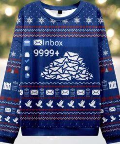 Work Emails During Holiday Ugly Christmas Sweater