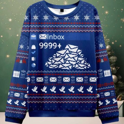 Work Emails During Holiday Ugly Christmas Sweater