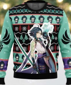 Xiao Genshin Impact Ugly Christmas Sweater