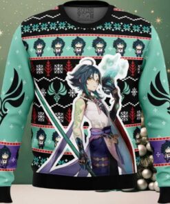 Xiao Genshin Impact Ugly Christmas Sweater