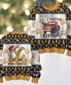 Yellowstone 2024 Rip Is All I Want For Christmas Ugly Sweater