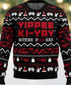 Yippe Ki Yay Die Hard Ugly Christmas Sweater