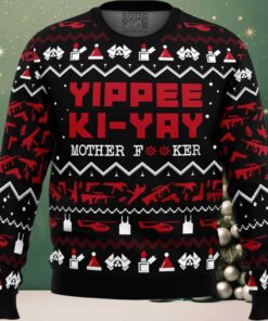 Yippe Ki Yay Die Hard Ugly Christmas Sweater