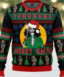 Yohohoho Hippie Trip Brook One Piece Ugly Christmas Sweater