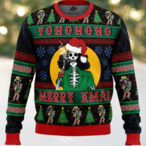 Yohohoho Hippie Trip Brook One Piece Ugly Christmas Sweater