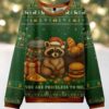 Eintracht Braunschweig Blue Mix Gold Christmas Sweater