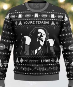 You’re Tearing Me Apart Lisa The Room Ugly Christmas Sweater