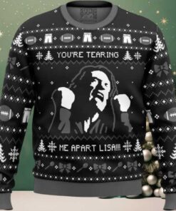 You’re Tearing Me Apart Lisa The Room Ugly Christmas Sweater