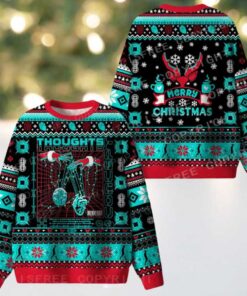 A Clash Of Ideas Ugly Christmas Knit Sweatshirt