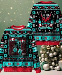 A Clash Of Ideas Ugly Christmas Knit Sweatshirt