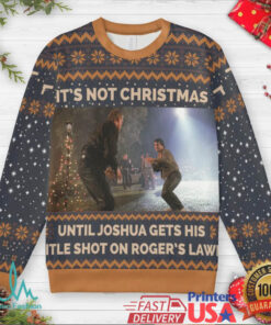Action Holiday meme Ugly Christmas Sweatshirt