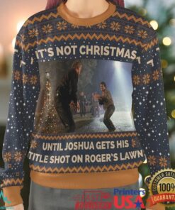 Action Holiday meme Ugly Christmas Sweatshirt