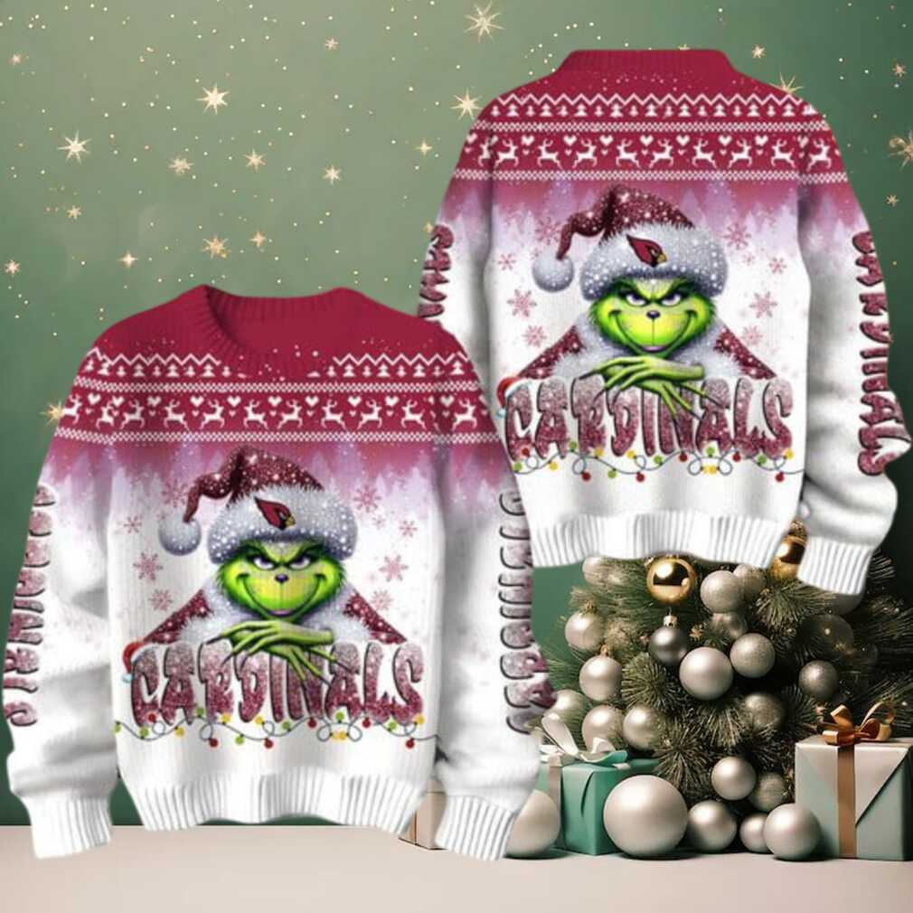Arizona Cardinals Grinch Stolen Christmas Sweater Arizona Cardinals Grinch Stolen Christmas Sweater