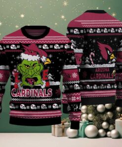 Arizona Cardinals NFL Grinch Love Ugly Christmas Sweater