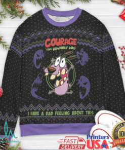 Bad Feeling About This Ugly Christmas Sweatshirt