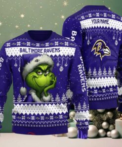 Baltimore Ravens NFL Ugly Christmas Sweater