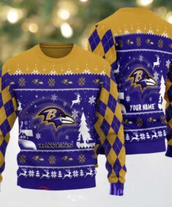 Baltimore Ravens NFL Ugly Christmas Sweaters Baltimore Ravens NFL Ugly Christmas Sweaters