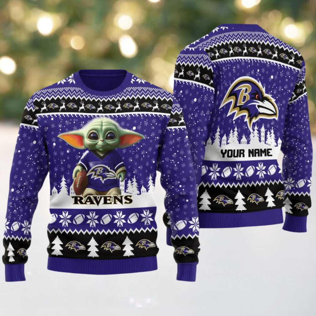 Baltimore Ravens Ugly Christmas Sweater BGSWT639 Baltimore Ravens Ugly Christmas Sweater BGSWT639
