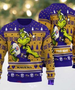 Baltimore Ravens Ugly Christmas Sweater BGSWT693