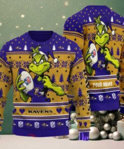 Baltimore Ravens Ugly Christmas Sweater BGSWT693