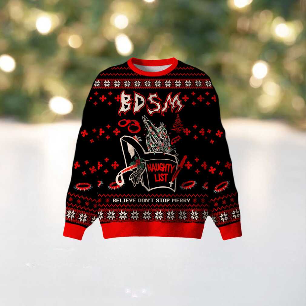 Bdsm Ugly Christmas Sweatshirt Bdsm Ugly Christmas Sweatshirt