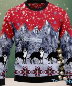 Bernese Mountain Dog Dad Ugly Christmas Sweatshirt Red, hoodie, sweater, long sleeve and tank top Bernese Mountain Dog Dad Ugly Christmas Sweatshirt Red