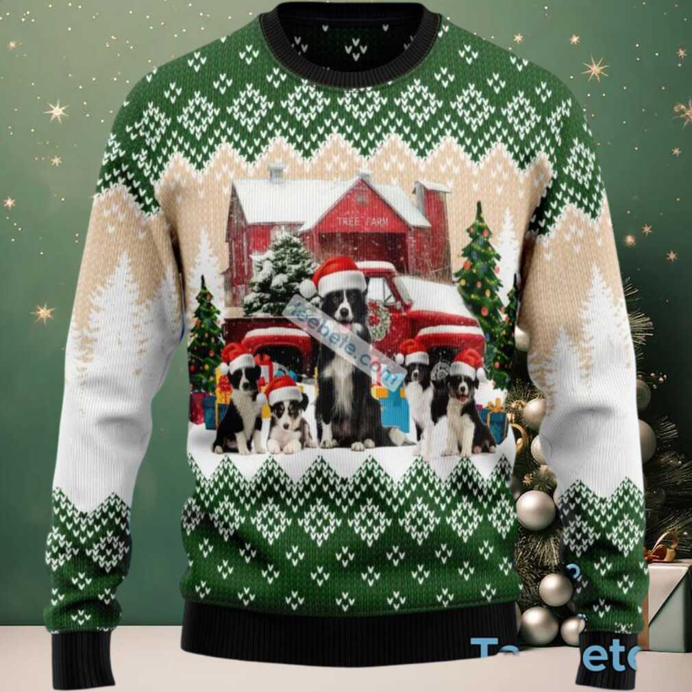 Border Collie Dog Family Ugly Christmas Sweatshirt Womens, hoodie, sweater, long sleeve and tank top Border Collie Dog Family Ugly Christmas Sweatshirt Womens
