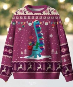Brontosaurus Book Lover Sweater Brontosaurus Book Lover Sweater