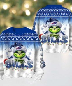 Buffalo Bills Grinch Stolen Christmas Sweater Buffalo Bills Grinch Stolen Christmas Sweater