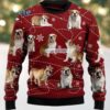 Beagle Dog Mom Eating Snack Ugly Christmas Sweater Green Ugliest Beagle Dog Mom Eating Snack Ugly Christmas Sweater Green Ugliest