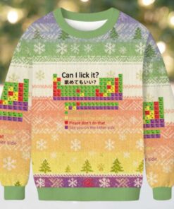 Can I Lick It Christmas Ugly Sweatshirt