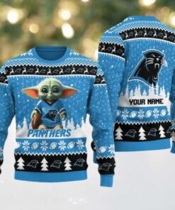 Carolina Panthers Ugly Christmas Sweater BGSWT641