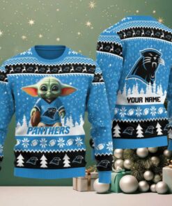 Carolina Panthers Ugly Christmas Sweater BGSWT641