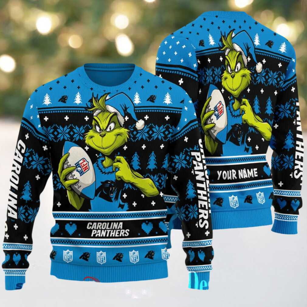 Carolina Panthers Ugly Christmas Sweater BGSWT680 Carolina Panthers Ugly Christmas Sweater BGSWT680