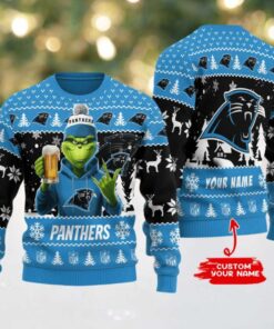 Carolina Panthers Ugly Christmas Sweater BGSWT711