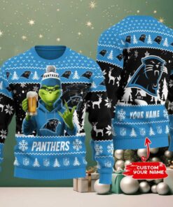 Carolina Panthers Ugly Christmas Sweater BGSWT711
