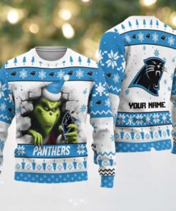 Carolina Panthers Ugly Christmas Sweaters BGSWT804